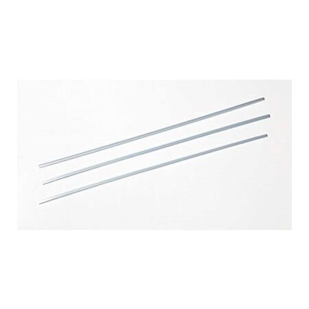 Fabrication Enterprises Orfit Precut Strips, Thin, 18" x 1/5" x 1/12", Sonic Silver, 10 Pieces/PK 24-5850-1